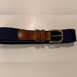 Vintage Coach Navy Belt